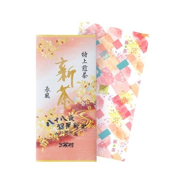 【新茶】 春風 平袋100g 1本化粧袋入