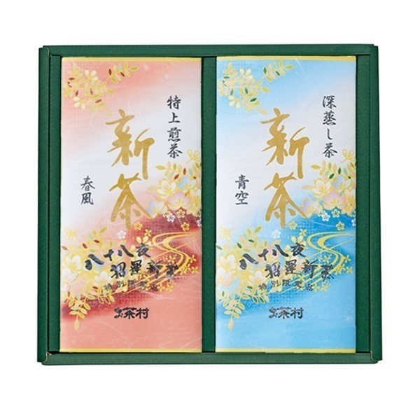 【新茶】春風1・青空1 平袋100g 2本入　※5月7日より順次発送致します