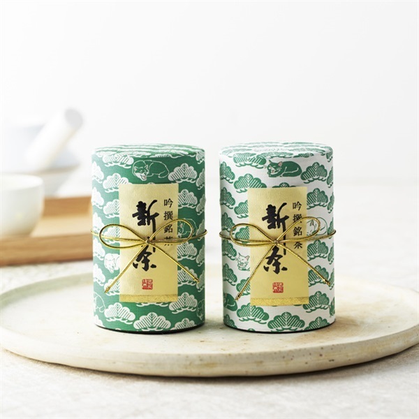 【新茶】蒼松2缶入ギフト　※5月9日より順次発送致します