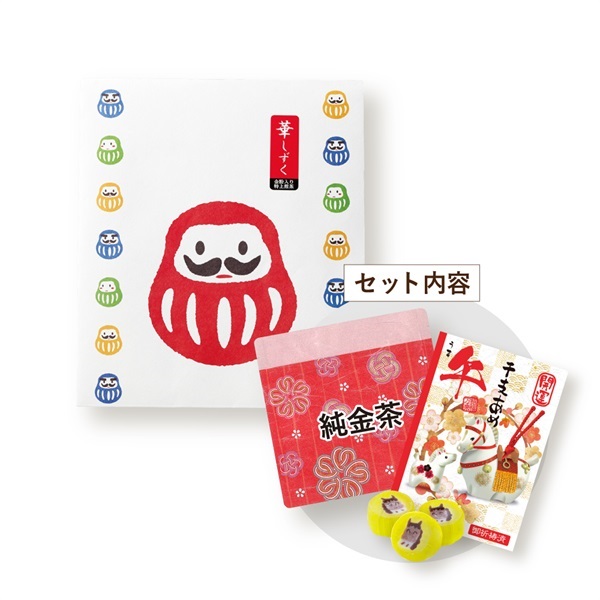 [ｷﾞﾌﾄ]たとう紙ギフト（だるま）