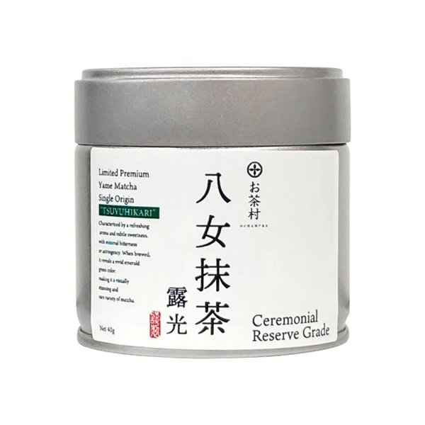 八女抹茶　露光　40g（缶入）