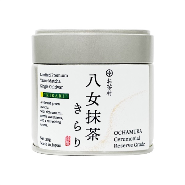 八女抹茶　きらり　30g（缶入）