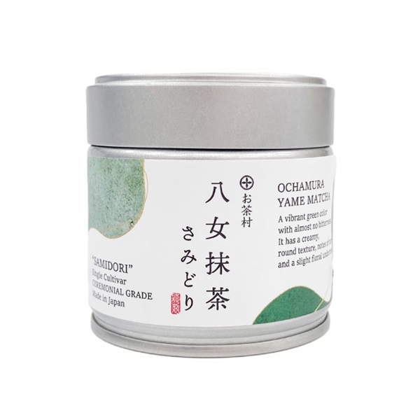 八女抹茶　さみどり30g（缶入）【SAMIDORI】