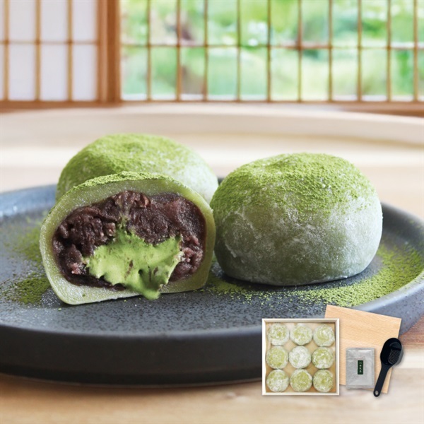 【冷凍】福来る抹茶クリーム大福9個入り
