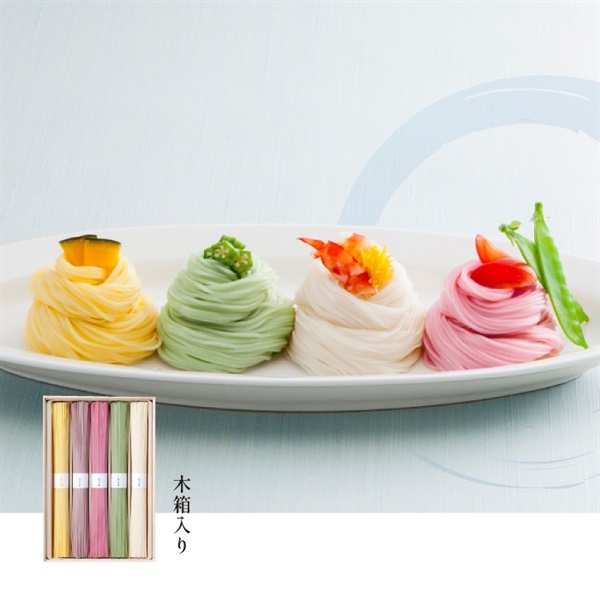 色撫子　三輪素麺