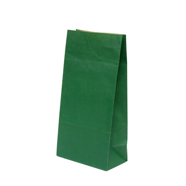 [包材]紙袋（中）シール付　緑